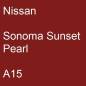 Preview: Nissan, Sonoma Sunset Pearl, A15.